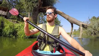 Thaya & March von Břeclav bis zur Donau - Flusswandern mit Steve #13