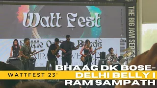 REWIND | Bhaag Dk Bose - DELHI BELLY I RAM SAMPATH Band Cover (WATTFEST 23')