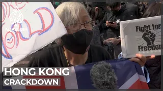 Veteran Hong Kong activist jailed for illegal protests
