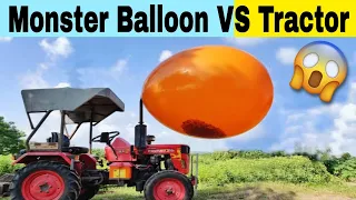 Biggest Monster Balloon VS Tractor | #experiment #shorts