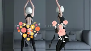 Hip Sway ME!ME!ME!2B【MMD】ラインがものすごくエロい！