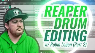 How to edit metal drums in Reaper DAW (Part 2 of 2)