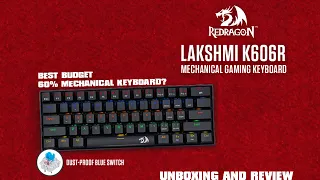 Redragon K606R Lakshmi - Unboxing and in-depth Review!