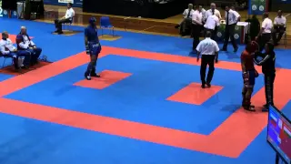 WAKO Kickboxing - EC 2014 - FINALS KL -94kg - Davidov(BUL) - Solovyev(RUS)