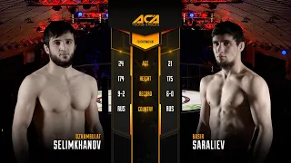 Джамбулат Селимханов vs  Басир Саралиев I Dzhambulat Selimkhanov vs  Basir Saraliev I ACA YE 27