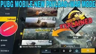 Pubg Mobile New Payload War Mode Gameplay | Payload War Mode Full Explained In Pubg Mobile