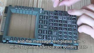 DIY B737 flight simulator cockpit: FMC assembly and test