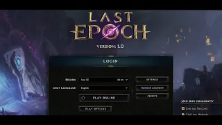 Fix Last Epoch Online Login Issue/Stuck On Login Screen/Can't Login Online