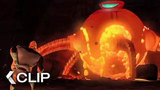 Mr. Incredible vs Omnidroid Fight - THE INCREDIBLES Movie Clip (2004)