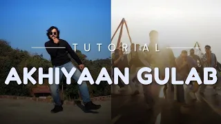 Akhiyaan Gulab Dance Tutorial | Shahid Kapoor | Kriti Sanon | Dance with Honey | Mitraz