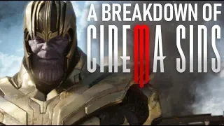 A Breakdown of CinemaSins: Everything Wrong With Avengers: Infinity War (Part Three)