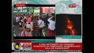 SONA: Mga miyembro ng Kadamay, sumugod sa pabrikang inirereklamo nila ng panggigipit