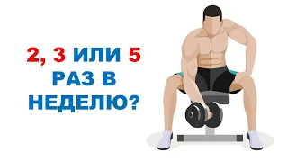Сколько раз в неделю тренировать мышцы? / Научный эксперимент
