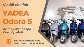 Xe Máy Điện Yadea Odora S1 - Xe Điện Vespa Cho Học Sinh