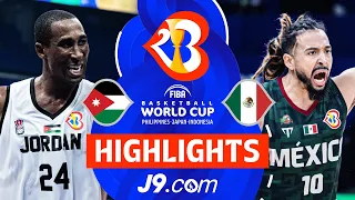 Jordan 🇯🇴 vs Mexico 🇲🇽 | J9 Highlights | FIBA Basketball World Cup 2023