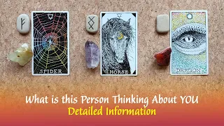 🤔WHAT IS THIS PERSON THINKING ABOUT YOU... Detailed Information🌟🤔Pick-a-Card Tarot Reading👌🤗🙏