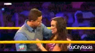 WWE: Primo and AJ kiss 11/30/10