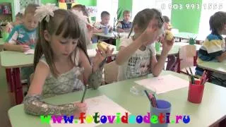 фрагмент из видеофильма  Один день в детском саду