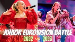 Junior Eurovision Battle - 2022 vs 2023
