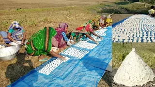 Bori Making Full Process | Black Gram & Wax Gourd Long Stored Food | Traditional Bengali Food