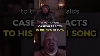 CaseOh Reacts To His New AI Song 😭 #caseoh #meme