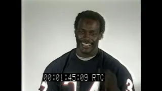 Outtakes from Chicago Bears Super Bowl Shuffle with Walter Payton and Jim McMahon NFL