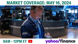 Stock market today: Dow touches 40,000 as stocks hover at record highs | May 16 Yahoo Finance
