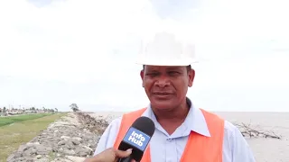 Wallers Delight residents thrilled with new sea defences