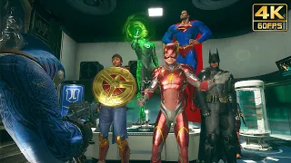 The Hall of Justice & Bat-Museum - Suicide Squad: Kill the Justice League @ 4K 60ᶠᵖˢ ✔