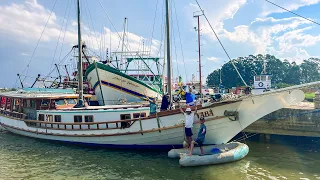 Prepping our RESTORED boat for her FIRST ANCHORAGE! — Sailing Yabá 205