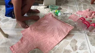 Making improvised floating device (life jacket)