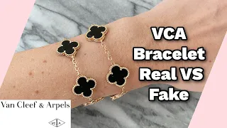 VCA Bracelet Real VS Fake 💍 || Learn how to spot the differences