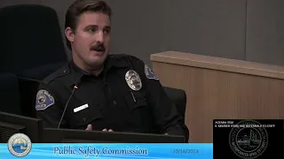 Redondo Beach Public Safety Commission, October 16, 2023