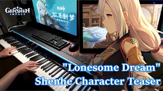 Shenhe: Days Free of Anguish/Genshin Impact Character Teaser Piano Arrangement (Sheet Music)