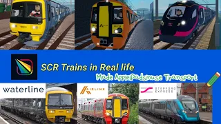 SCR Trains in Real-Life (Waterline, Airlink, Express)