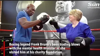 Meeting Frank Bruno to Discuss Mental Health | Maria Caulfield MP