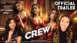 CREW - Teaser Reaction | Tabu | Kareena Kapoor Khan | Kriti Sanon