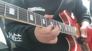 sire h7 A blues guitar solo