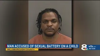 Hillsborough man sexually battered child at gas station, deputies say