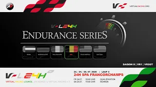 Assetto Corsa | VRL24H powered by Virtual Racing Lounge | Lauf 4 | Spa | Prerace-Show