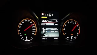 Mercedes Benz AMG GTS Race Start Acceleration 0-240 Km/h