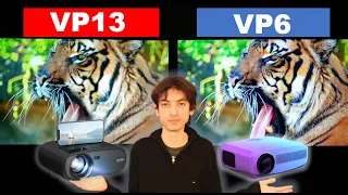 BlitzWolf VP13 vs VP6 - Qual o MELHOR PROJETOR Full HD?