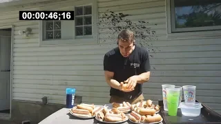 NATHANS HOT DOG EATING CONTEST PRACTICE RUN JULY 4TH 2019 !