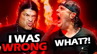 LARS ULRICH REACTION WHEN ROBERT TRUJILLO MAKES A MISTAKE #METALLICA