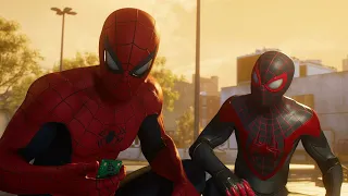 "New Threads" Mission (Black and Red Classic Suit) - Marvel's Spider-Man 2