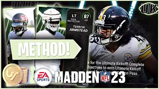 The FASTEST Way To LEVEL Up Your Ultimate Kickoff Field Pass In MUT 23