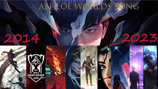 ALL LOL WORLD SONGS 2014-2023 // Including cinematics