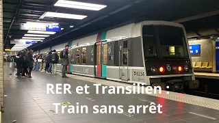 RER et Transilien : Passage sans arrêt