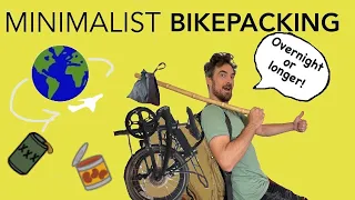Simple Bikepacking Set Up - Ultimate Low Budget Folding Bike Gear