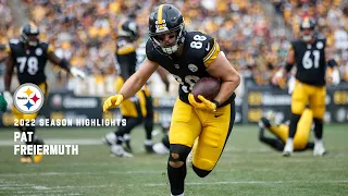 HIGHLIGHTS: Pat Freiermuth's Top Plays of 2022 | Pittsburgh Steelers